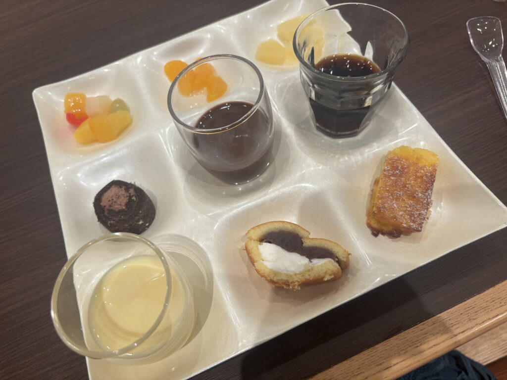 朝食ビュッフェ デザート